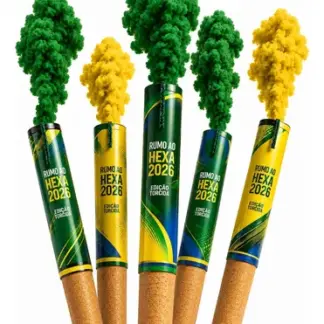 05 Fumaca Colorida Copa Do Mundo Verde Amarela Copa Do Brasil