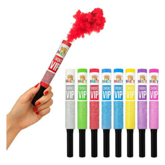 Fumaça Colorida Bartão Vermelha 4 Unidades