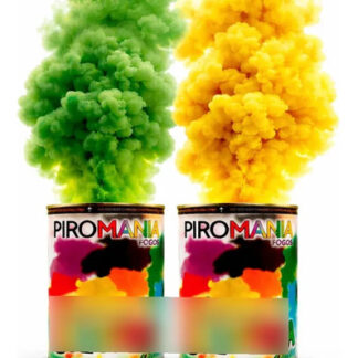 Pós Coloridos Fumaca Copa Brasil Verde/amarela Verde E Amarelo