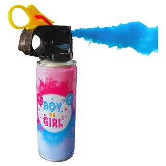 Spray Pó Colorido Chá Revelação Azul ou Rosa