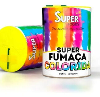 Fumaça Colorida em Lata Amarela – 1 Unidade