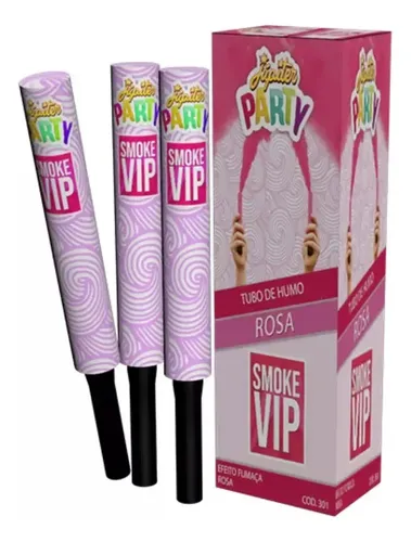2 Bastão Fumaça Colorida 20mm Diversas Cores Cor Verde Rosa
