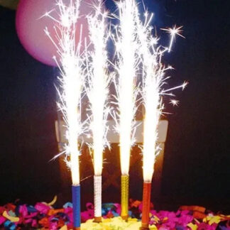 20 Velas Indoor Cascata Vulcão P/ Garrafa,champanhe