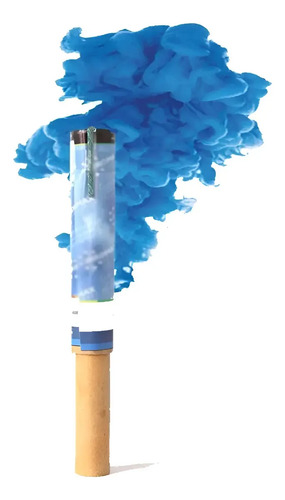 Bastão Fumaça Colorida 20mm Diversas Cores Cor Verde Azul