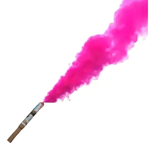 Bastão Fumaça Colorida 20mm Diversas Cores Cor Verde Rosa