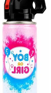 Fumaça Chá Revelação Lata Spray Revelação Surpresa Extintor Rosa