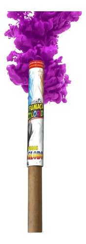 Fumaça Colorida Bastão Ideal Curtir Com Amigos Legal Bom Colorida Roxo