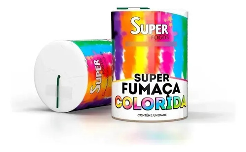 Fumaça Colorida Jogo Estádio Libertadores Varias Cores Branco