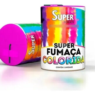 Fumaça Colorida Jogo Estádio Libertadores Varias Cores Rosa-chiclete