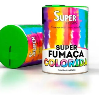 Fumaça Colorida Jogo Estádio Libertadores Varias Cores Verde