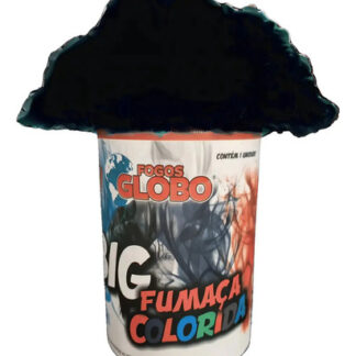 Fumaça De Solo Lata Grande 75mm Torcida Ensaio Fotográfico C Preto