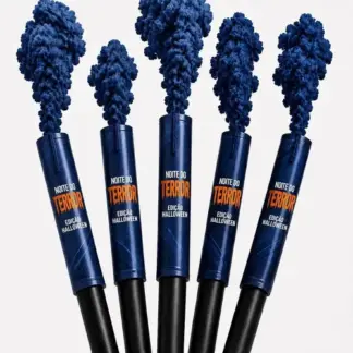 Kit 5 Unidades Bastão De Fumaça Colorida Halloween Decoração Azul