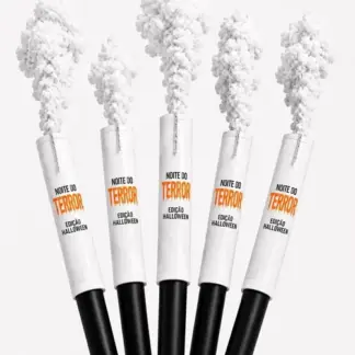 Kit 5 Unidades Bastão De Fumaça Colorida Halloween Decoração Branco