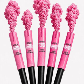 Kit 5 Unidades Bastão De Fumaça Colorida Halloween Decoração Rosa