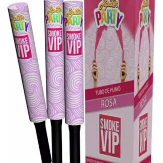 Pack 2 Bastões De Fumaça Colorida Branca Para Festas E Event Rosa
